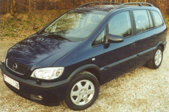 Heckklappe Opel Zafira A Farbcode Z359 Farbe Grün Dschungelgrün