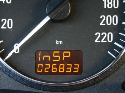Anzeige InSP bei 26.833 Kilometer. Anzeige InSP bei 26.833 Kilometer.