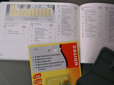 Liste der Stromkreise in der Bedienungsanleitung. Liste der Stromkreise in der Bedienungsanleitung.