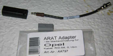 Adapter (1): Opel auf FME. Adapter (1): Opel auf FME.