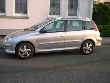 Peugeot 206 SW Quicksilver. 