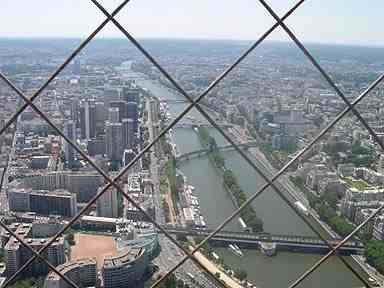 Blick auf die Seine. 