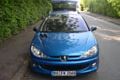 Frontansicht des Peugeot 206 SW. 