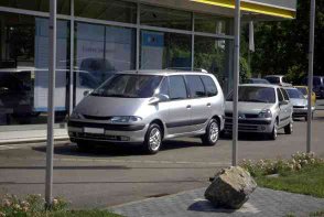 Renault Espace bei der Abholung. 