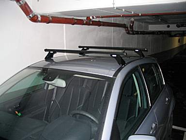Aufsetzen der Grundträger. Aufsetzen der Grundträger.