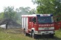 Einsatzfahrzeug der Feuerwehr. 