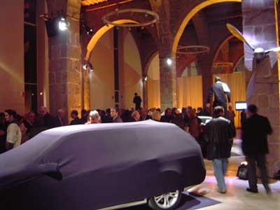 Verdeckter Saab 9-5 Kombi. Verdeckter Saab 9-5 Kombi.