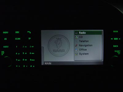 Alle Optionen des Infotainment sind jetzt wählbar. Alle Optionen des Infotainment sind jetzt wählbar.