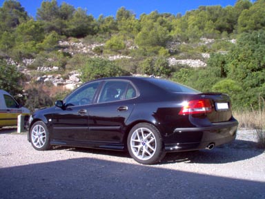 Saab 9-3 an der Küste. Bilder wie aus dem Prospekt. Saab 9-3 an der Küste. Bilder wie aus dem Prospekt.