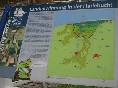 Landgewinnung und Gründung um das heutige Carolinensiel im 17. Jahrhundert. Gründung und Landgewinnung in der Geschichte von Carolinensiel.