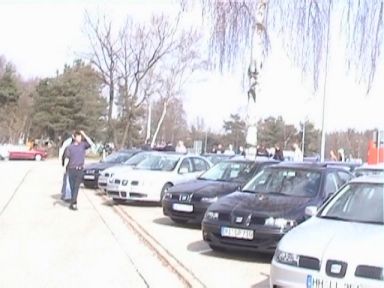 Treffen der Seat-Leon-Freunde in Bispingen. 