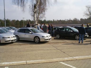 Treffen der Seat-Leon-Freunde in Bispingen. 