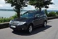 Mein Forester mit Bodensee im Hintergrund. 