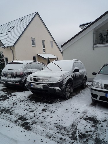 Der erste Schnee für den Winter 2010/2011 an der Mosel. Der erste Schnee an der Mosel.