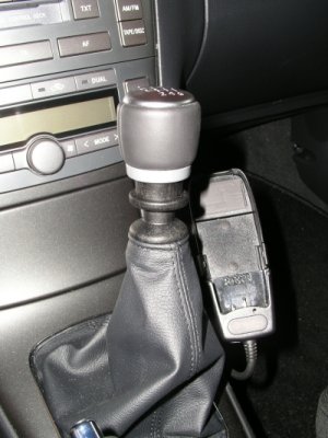 Avensis neue Schaltknaufform. 