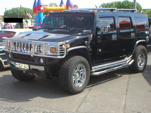 Schwarzer Hummer. Schwarzer Hummer.