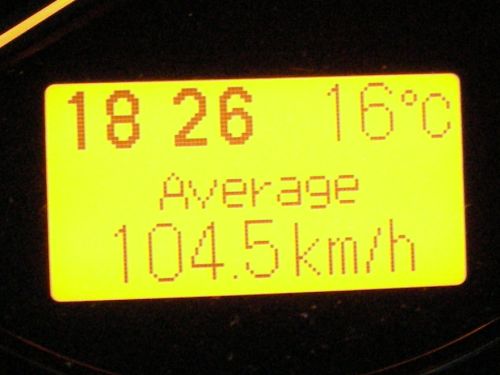 Bordcomputer im Avensis. Bordcomputer im Avensis.