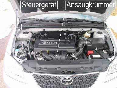 Getauschtes Steuergerät und Ansaugkrümmer. Getauschtes Steuergerät und Ansaugkrümmer.