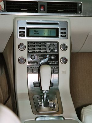 Mittelkonsole S80 V8. 