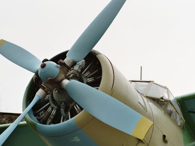 An-2 in Peenemünde. 