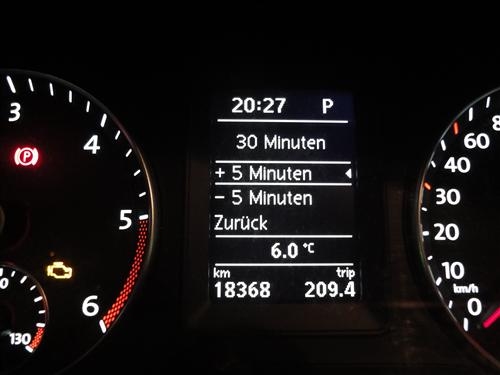 Einstellung der Laufzeit. Einstellung der Laufzeit.