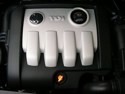 TDI-Motor. 