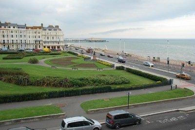 Ausblick auf Hastings. 