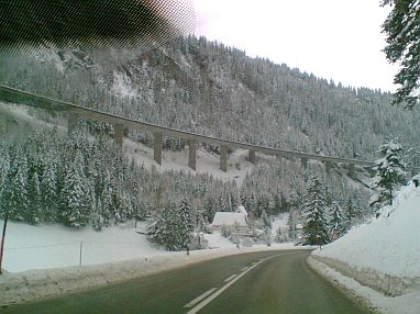 Die Brennerautobahn von der anderen Perspektive. Die Brennerautobahn von der anderen Perspektive.