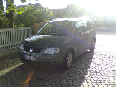 Touran im Frühjahrslicht. Touran im Frühjahrslicht.