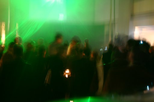 Zeitweise fühlten wir uns wie in einer Disco … Zeitweise fühlten wir uns wie in einer Disco …