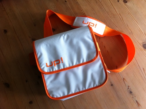 Umhängetasche aus der VW Kidsbox. VW Kidsbox Tasche.